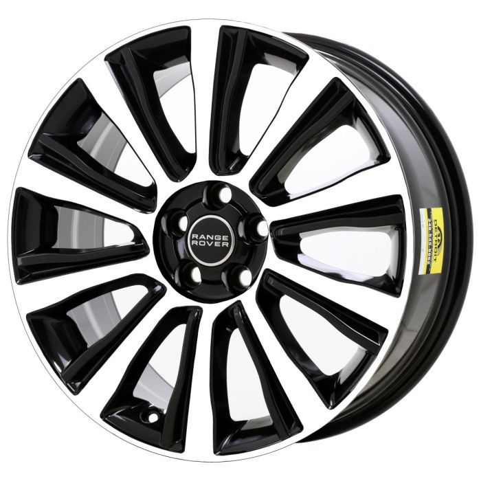 Land Rover Range Rover Evoque Wheel Rim Machined Black 72258 Stock Factory OEM Replacement