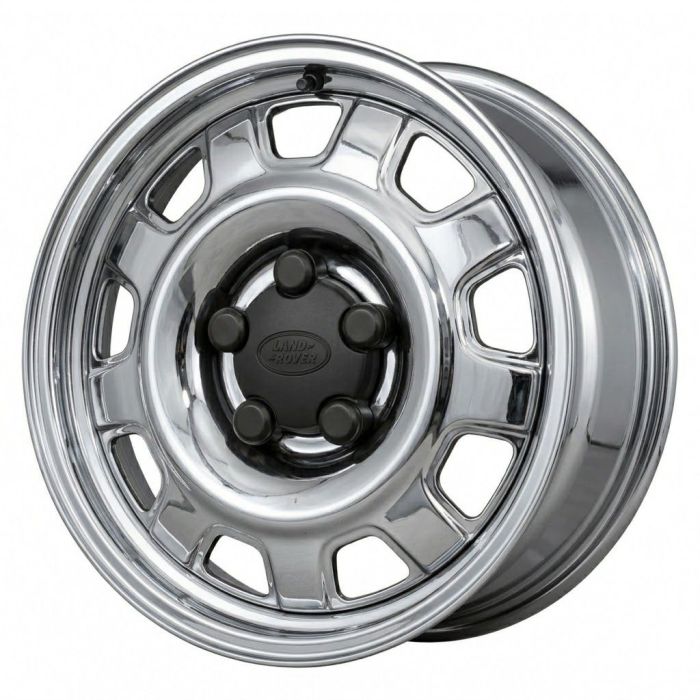 Land Rover Defender Wheel Rim PVD Bright Chrome Steel 72346 Stock Factory OEM Replacement