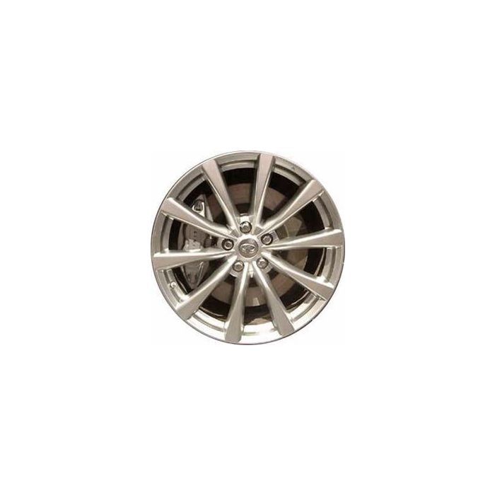 Infiniti G37 Wheel Rim Hyper Silver 73704 (F) Stock Factory OEM Replacement