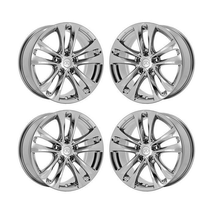 Infiniti FX35 Wheel Rim PVD Bright Chrome 73713 Stock Factory OEM Replacement