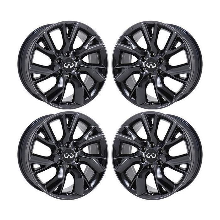 Infiniti Qx56 Wheel Rim PVD Black Chrome 73727 Stock Factory OEM Replacement