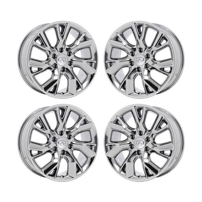 Infiniti Qx56 Wheel Rim PVD Bright Chrome 73727 Stock Factory OEM Replacement