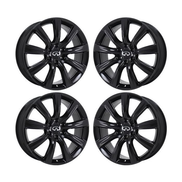 Infiniti Qx80 Exchange Wheels Set of 4-Exchange Rims Set of 4 Gloss Black 73729