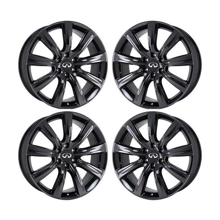 Infiniti Qx80 Wheel Rim PVD Black Chrome 73729 Stock Factory OEM Replacement