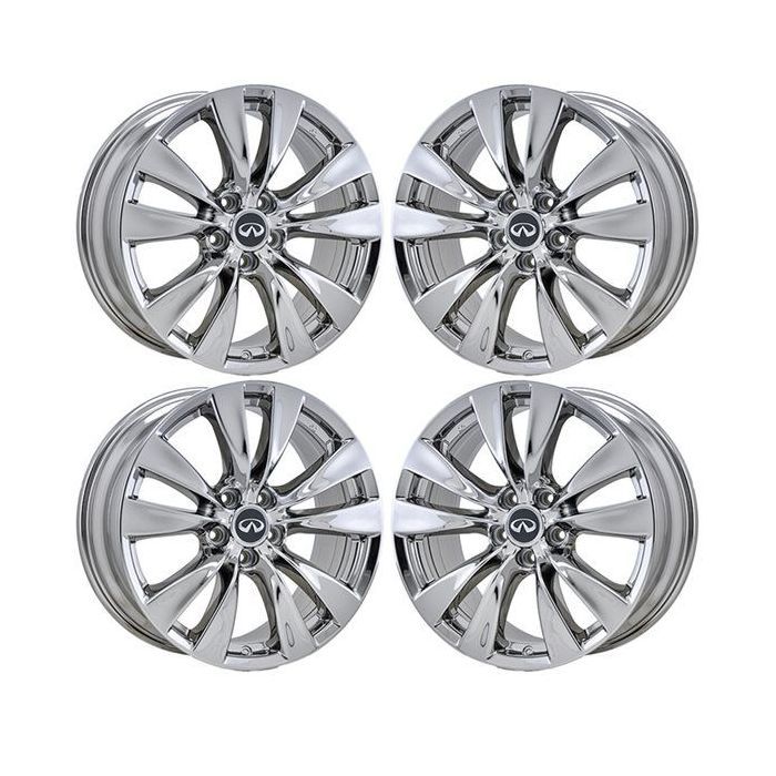 Infiniti M35 Wheel Rim PVD Bright Chrome 73730 Stock Factory OEM Replacement