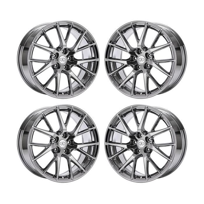 Infiniti G37 Wheel Rim PVD Bright Chrome 73743 (F) Stock Factory OEM Replacement