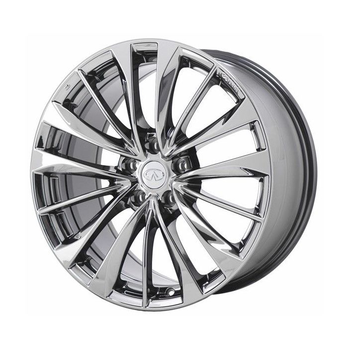 Infiniti G37 Wheel Rim PVD Bright Chrome 73755 (F) Stock Factory OEM Replacement
