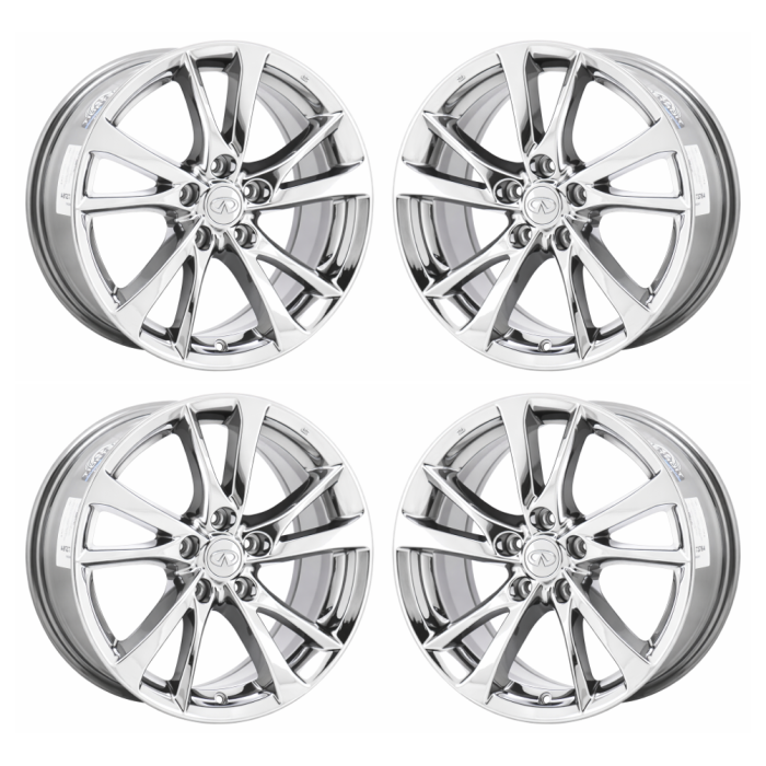 Infiniti Q50 Wheel Rim PVD Bright Chrome 73764 Stock Factory OEM Replacement