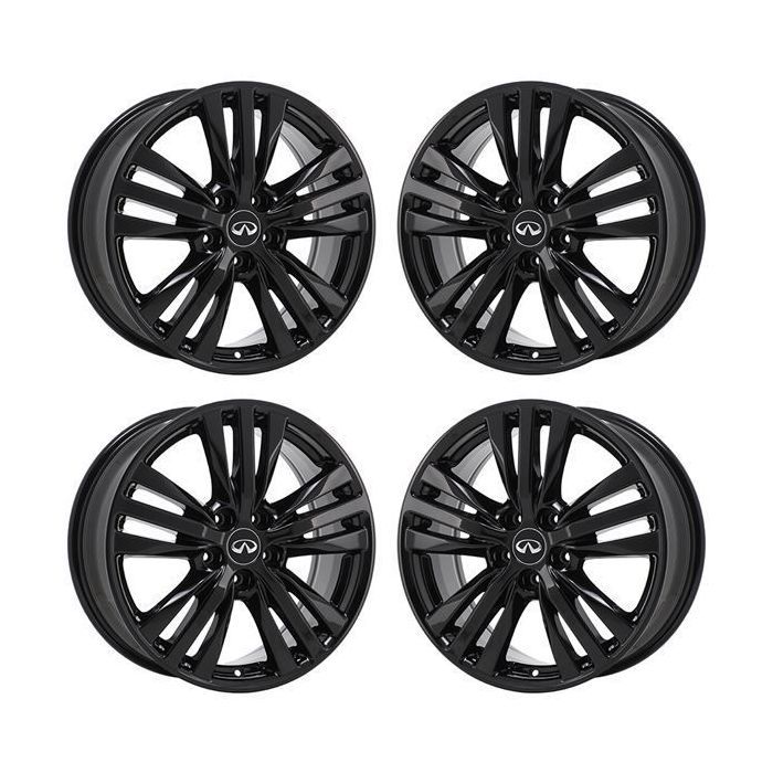 Infiniti Qx60 Exchange Wheels Set of 4-Exchange Rims Set of 4 Gloss Black 73782