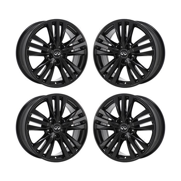 Infiniti Qx60 Exchange Wheels Set of 4-Exchange Rims Set of 4 Gloss Black 73782