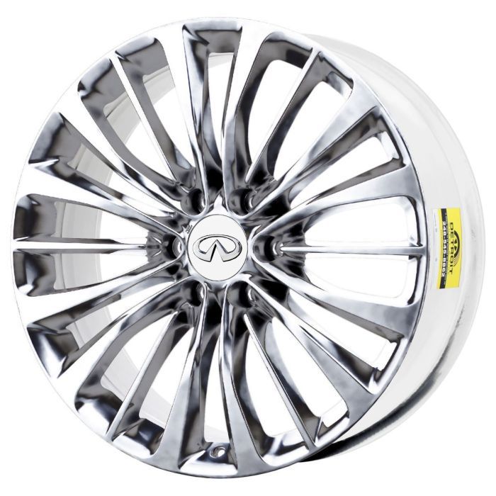 Infiniti Qx80 Wheel Rim PVD Bright Chrome 73807 Stock Factory OEM Replacement