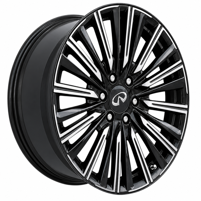Infiniti Qx80 Wheel Rim Machined Black 73811 Stock Factory OEM Replacement