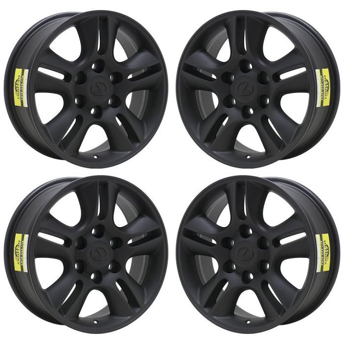 Lexus GX470 Exchange Wheels Set of 4-Exchange Rims Set of 4 Satin Black 74167