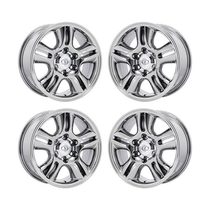 Lexus GX470 Wheel Rim PVD Bright Chrome 74167 Stock Factory OEM Replacement