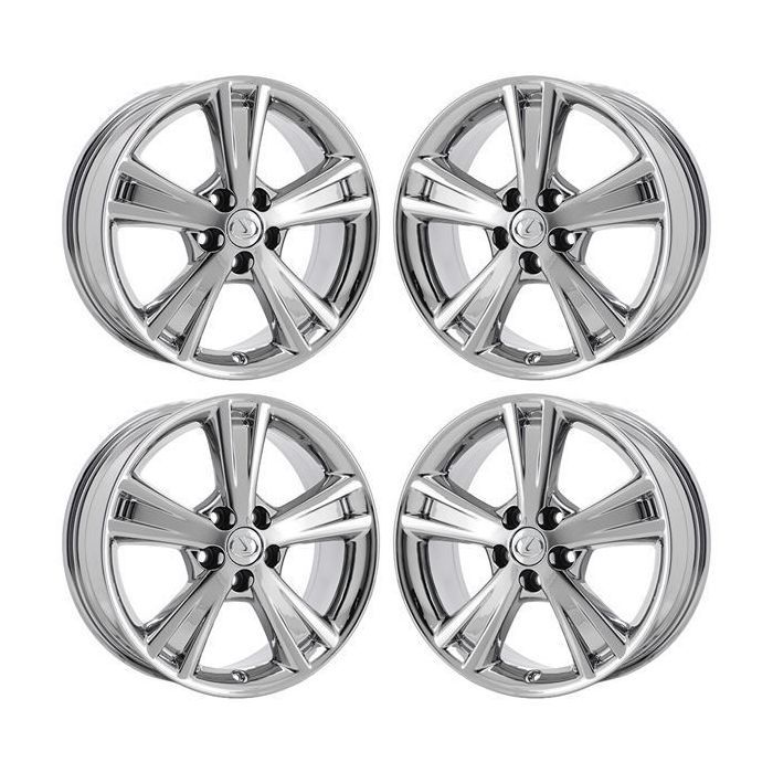 Lexus RX400h Wheel Rim PVD Bright Chrome 74180 Stock Factory OEM Replacement