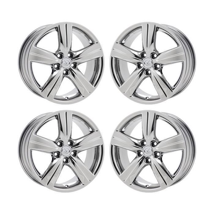 Lexus GS350 Wheel Rim PVD Bright Chrome 74184 Stock Factory OEM Replacement
