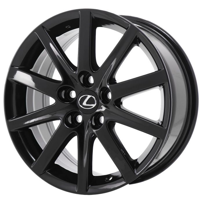 Lexus GS300 Wheel Rim PVD Black Chrome 74185 Stock Factory OEM Replacement