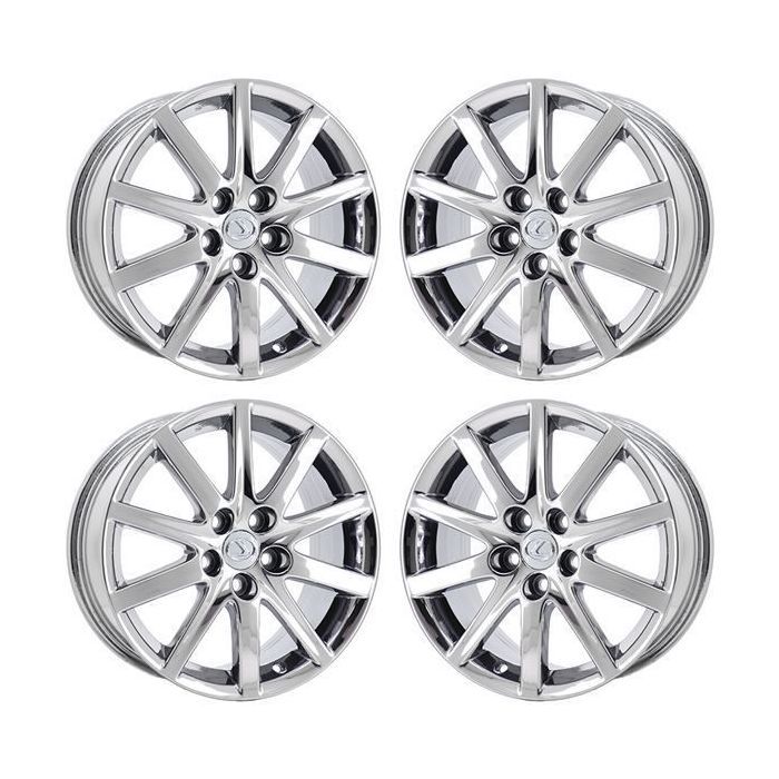 Lexus GS300 Wheel Rim PVD Bright Chrome 74185 Stock Factory OEM Replacement