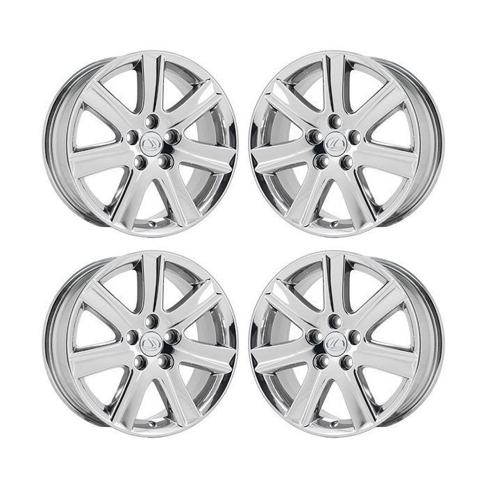 Lexus ES350 Wheel Rim PVD Bright Chrome 74190 Stock Factory OEM Replacement