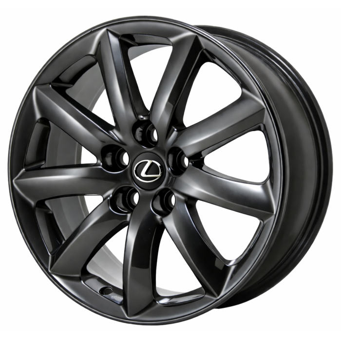 Lexus LS460 Wheel Rim PVD Black Chrome 74195 Stock Factory OEM Replacement