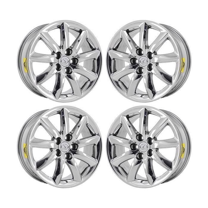 Lexus LS460 Wheel Rim PVD Bright Chrome 74195 Stock Factory OEM Replacement