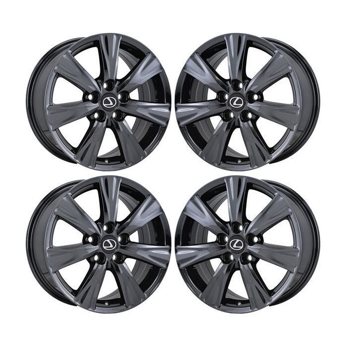 Lexus GS350 Wheel Rim PVD Black Chrome 74209 Stock Factory OEM Replacement