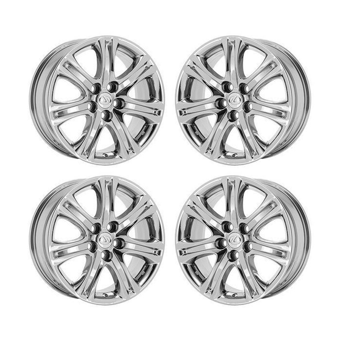 Lexus LS460 Wheel Rim PVD Bright Chrome 74220 Stock Factory OEM Replacement