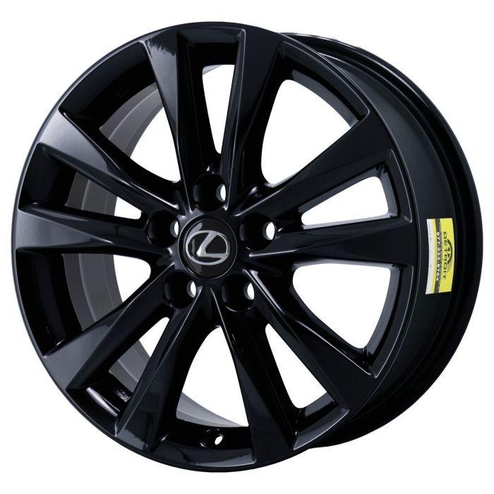 Lexus ES350 Wheel Rim Gloss Black 74224 Stock Factory OEM Replacement