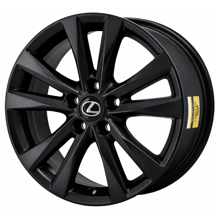 Lexus ES350 Wheel Rim Satin Black 74224 Stock Factory OEM Replacement