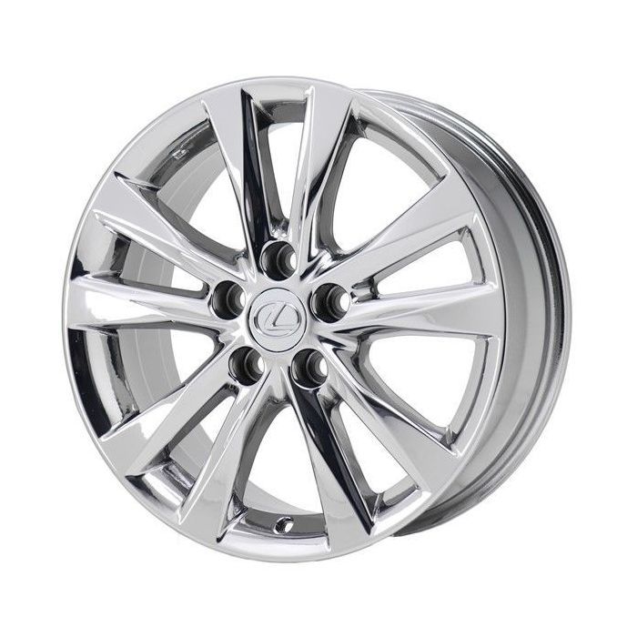 Lexus ES350 Wheel Rim PVD Bright Chrome 74224 Stock Factory OEM Replacement
