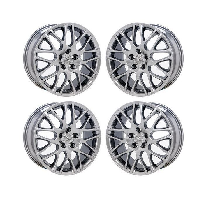 Lexus GS350 Wheel Rim PVD Bright Chrome 74226 Stock Factory OEM Replacement