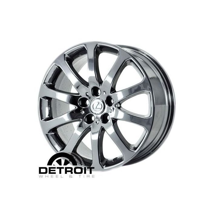 Lexus GS350 Wheel Rim PVD Bright Chrome 74227 Stock Factory OEM Replacement