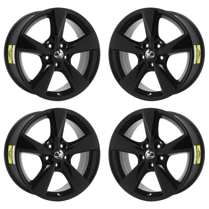 Lexus RX350 Exchange Wheels Set of 4-Exchange Rims Set of 4 Gloss Black 74253