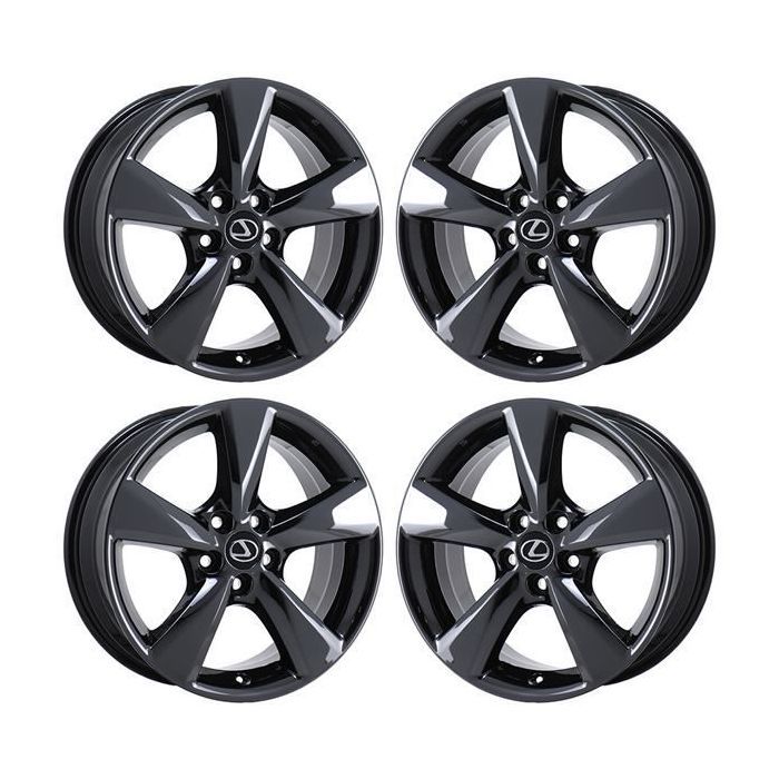 Lexus RX350 Wheel Rim PVD Black Chrome 74253 Stock Factory OEM Replacement