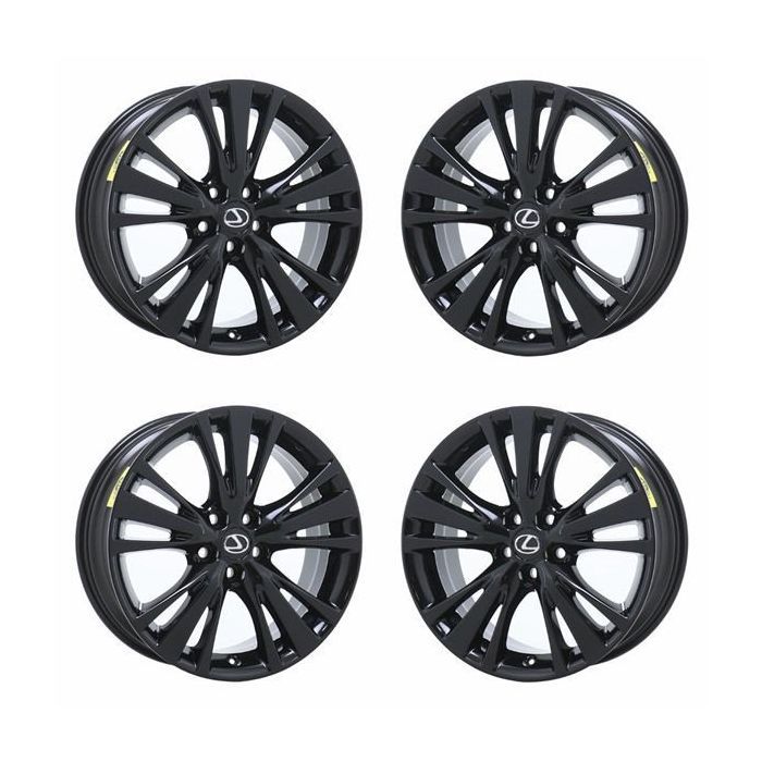 Lexus RX350 Exchange Wheels Set of 4-Exchange Rims Set of 4 Gloss Black 74254