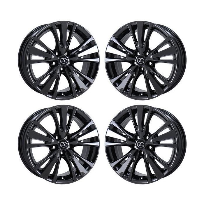 Lexus RX350 Wheel Rim PVD Black Chrome 74254 Stock Factory OEM Replacement