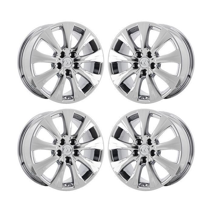 Lexus GS200t Wheel Rim PVD Bright Chrome 74268 Stock Factory OEM Replacement