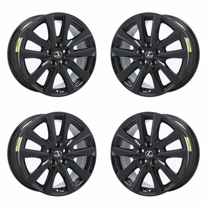 Lexus GS350 Exchange Wheels Set of 4-Exchange Rims Set of 4 Gloss Black 74269