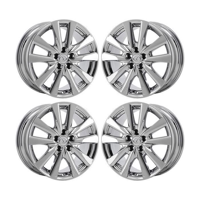 Lexus GS350 Wheel Rim PVD Bright Chrome 74269 Stock Factory OEM Replacement