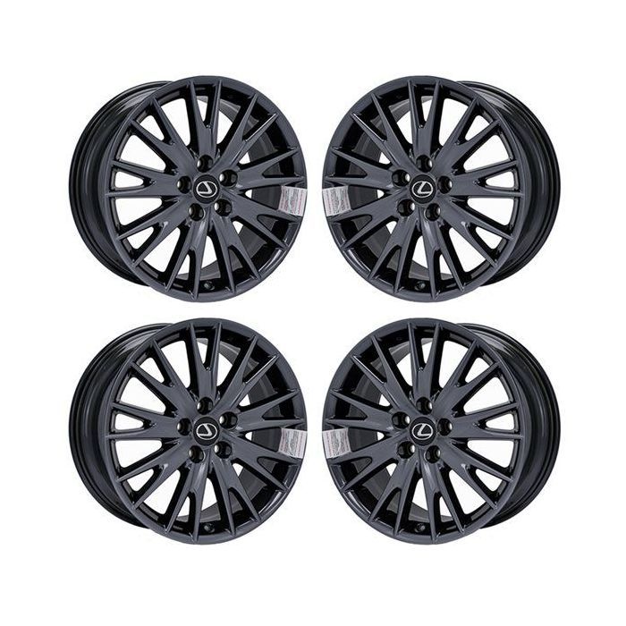 Lexus GS350 Wheel Rim PVD Black Chrome 74271 Stock Factory OEM Replacement