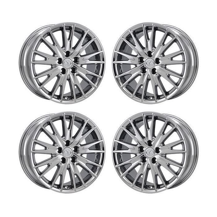 Lexus GS350 Wheel Rim PVD Bright Chrome 74271 Stock Factory OEM Replacement