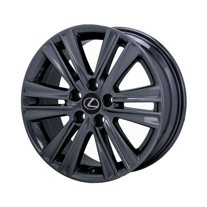 Lexus ES350 Wheel Rim PVD Black Chrome 74276 Stock Factory OEM Replacement