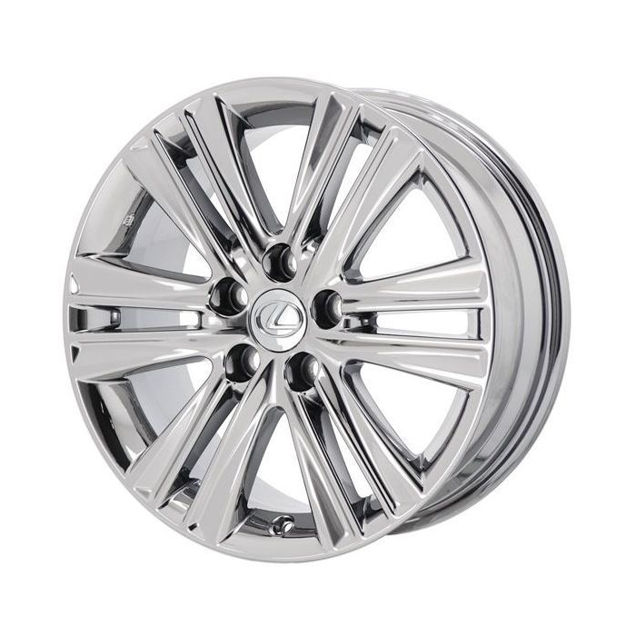 Lexus ES350 Wheel Rim PVD Bright Chrome 74276 Stock Factory OEM Replacement