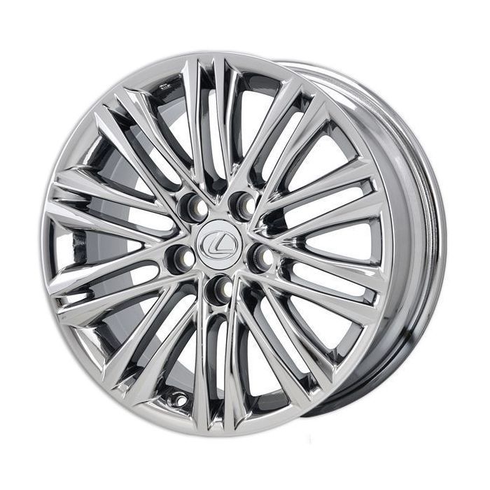 Lexus ES350 Wheel Rim PVD Bright Chrome 74277 Stock Factory OEM Replacement