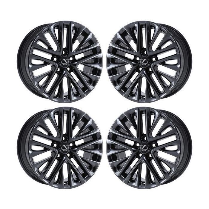 Lexus ES350 Wheel Rim PVD Black Chrome 74278 Stock Factory OEM Replacement