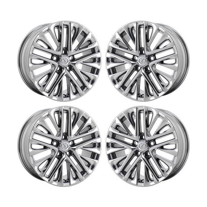 Lexus ES350 Wheel Rim PVD Bright Chrome 74278 Stock Factory OEM Replacement