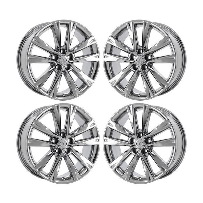 Lexus RX350 Wheel Rim PVD Bright Chrome 74279 Stock Factory OEM Replacement