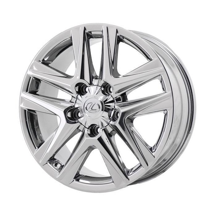 Lexus LX570 Wheel Rim PVD Bright Chrome 74280 Stock Factory OEM Replacement