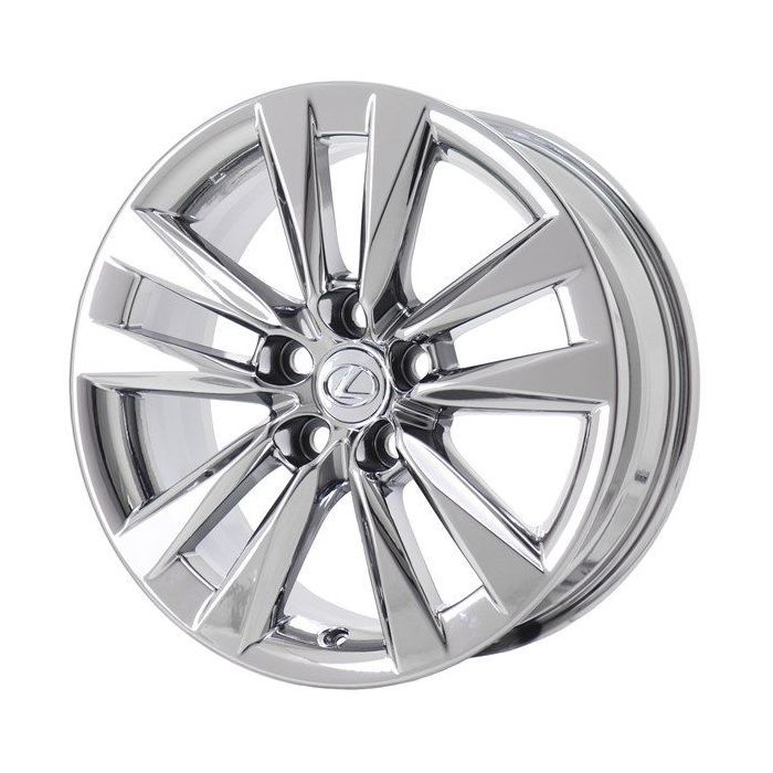 Lexus LS460 Wheel Rim PVD Bright Chrome 74283 Stock Factory OEM Replacement