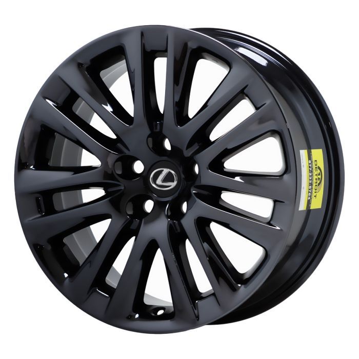 Lexus LS460 Wheel Rim PVD Black Chrome 74284 Stock Factory OEM Replacement